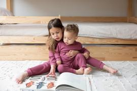 Afbeelding voor product Pyjama van het merk Feetje in het Bordeaux