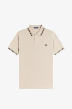 Afbeelding voor product Polo van het merk Fred Perry in het Beige