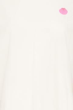 Afbeelding voor product T-shirt van het merk Ichi in het Ecru