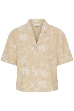 Afbeelding voor product Bloes van het merk B.young in het Beige