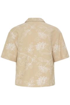 Afbeelding voor product Bloes van het merk B.young in het Beige