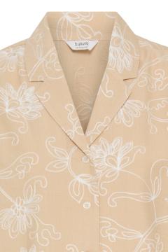 Afbeelding voor product Bloes van het merk B.young in het Beige