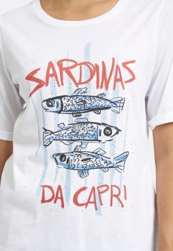 Afbeelding voor product T-shirt van het merk Milano in het Wit