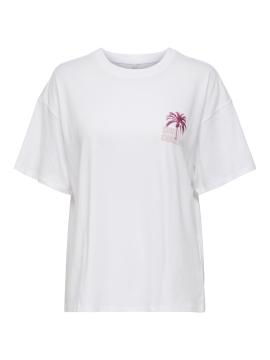 Afbeelding voor product T-shirt van het merk Only in het Wit