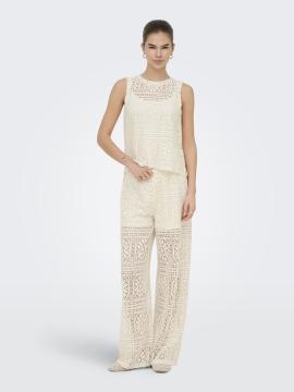 Afbeelding voor product Broek van het merk Only in het Beige
