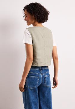 Afbeelding voor product Vest van het merk Street One in het Beige