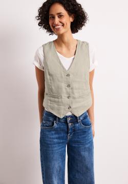 Afbeelding voor product Vest van het merk Street One in het Beige
