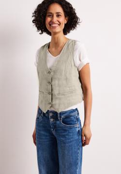 Afbeelding voor product Vest van het merk Street One in het Beige