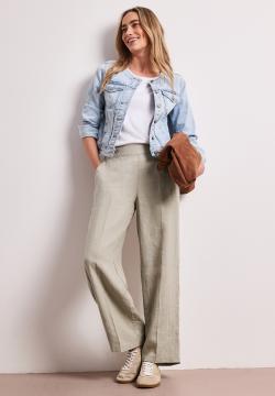 Afbeelding voor product Broek van het merk Street One in het Beige
