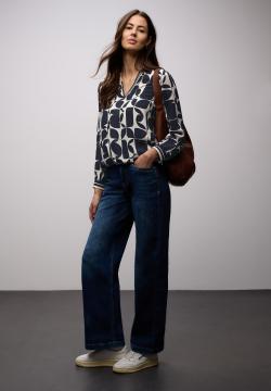 Afbeelding voor product Bloes van het merk Street One in het Marine