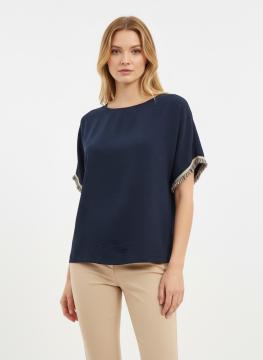 Afbeelding voor product Bloes van het merk Batida in het Marine