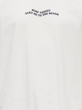 Afbeelding voor product T-shirt van het merk Kids Only in het Ecru