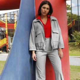 Afbeelding voor product Gilet van het merk Amelie&amelie in het Grijs