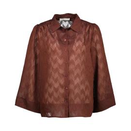 Afbeelding voor product Bloes van het merk Amelie&amelie in het Bordeaux