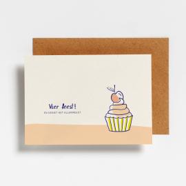 Afbeelding voor product Postkaart van het merk Hello August in het Wit