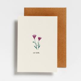 Afbeelding voor product Postkaart van het merk Hello August in het Wit