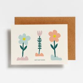 Afbeelding voor product Postkaart van het merk Hello August in het Wit