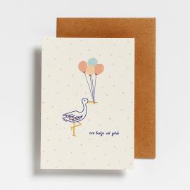 Afbeelding voor product Postkaart van het merk Hello August in het Wit