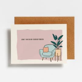 Afbeelding voor product Postkaart van het merk Hello August in het Wit