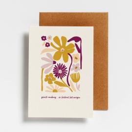 Afbeelding voor product Postkaart van het merk Hello August in het Wit