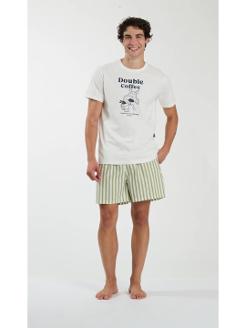 Afbeelding voor product Pyjama van het merk Happy People in het Groen
