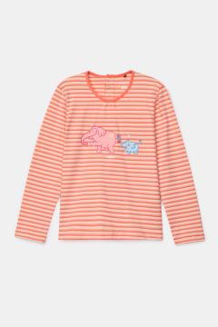 Afbeelding voor product Pyjama van het merk Woody in het Oranje