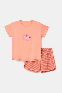 Afbeelding voor product Pyjama van het merk Woody in het Oranje