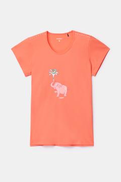 Afbeelding voor product Pyjama van het merk Woody in het Oranje