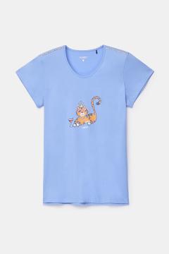 Afbeelding voor product Pyjama van het merk Woody in het Blauw