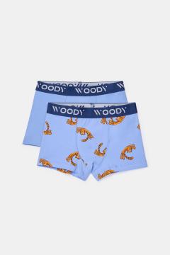 Afbeelding voor product Boxer van het merk Woody in het Blauw