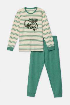 Afbeelding voor product Pyjama van het merk Woody in het Groen