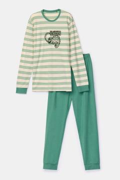 Afbeelding voor product Pyjama van het merk Woody in het Groen