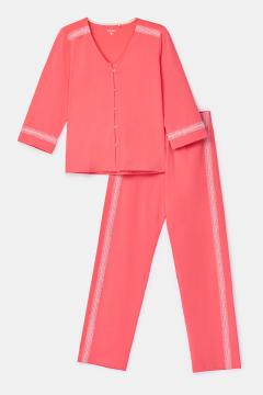 Afbeelding voor product Pyjama van het merk Woody in het Roze
