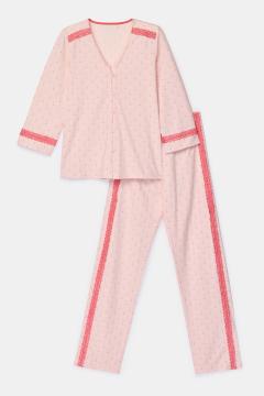 Afbeelding voor product Pyjama van het merk Woody in het Roze