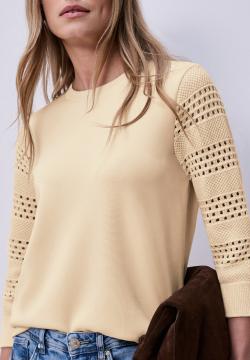 Afbeelding voor product Pull van het merk Street One in het Beige