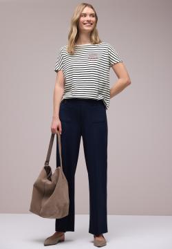 Afbeelding voor product T-shirt van het merk Street One in het Marine