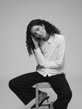 Afbeelding voor product Bloes van het merk Vila in het Roze