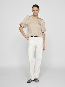 Afbeelding voor product Top van het merk Vila in het Beige