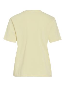 Afbeelding voor product T-shirt van het merk Vila in het Geel
