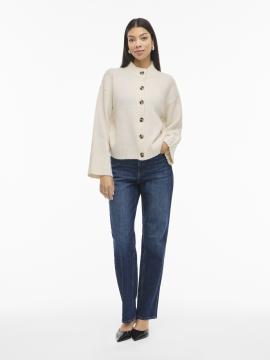 Afbeelding voor product Gilet van het merk Vila in het Ecru