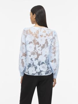 Afbeelding voor product Top van het merk Vila in het Blauw