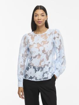 Afbeelding voor product Top van het merk Vila in het Blauw