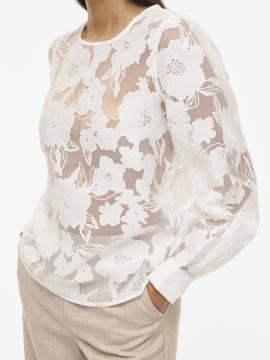 Afbeelding voor product Top van het merk Vila in het Ecru