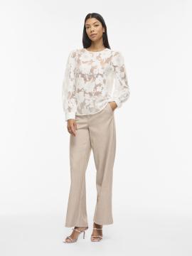 Afbeelding voor product Top van het merk Vila in het Ecru