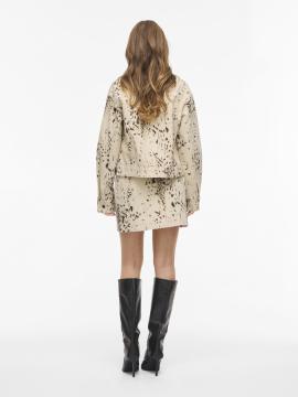 Afbeelding voor product Rok van het merk Vila in het Beige