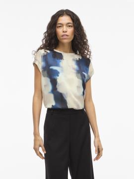 Afbeelding voor product Top van het merk Vila in het Ecru