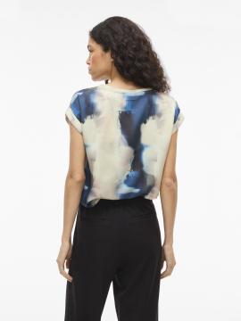 Afbeelding voor product Top van het merk Vila in het Ecru