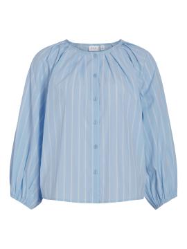 Afbeelding voor product Bloes van het merk Vila in het Blauw