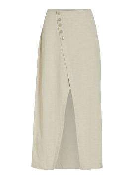 Afbeelding voor product Rok van het merk Vila in het Beige