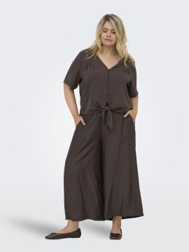 Afbeelding voor product Broek van het merk Only Carmakoma in het Bruin
